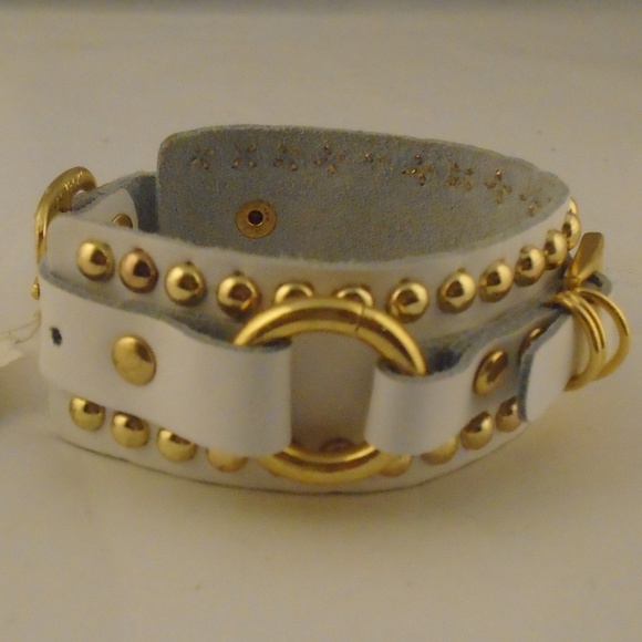 Lydell NYC Jewelry - New Lydell NYC Leather Statement Bracelet NWT